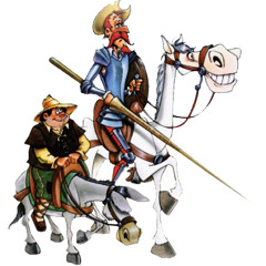 Jemi nga pak Don Kishotë: recited by the author Traboini.