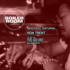 Ron Trent 2h Boiler Room mix