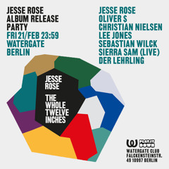 Jesse Rose & Oliver $ (Back to Back)@ Watergate,Berlin21.02.2014- TheWholeTwelveInches Release Party