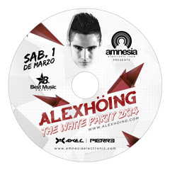 ALEX HOING - THE WHITE PARTY 2 "AMNESIA CALI" 1 MARZO 2014 CD PROMO