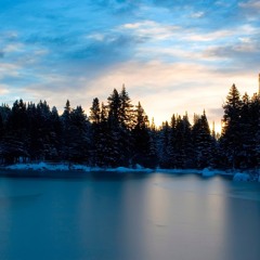 Skimming Stones On A Frozen Lake