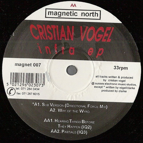 Cristian Vogel - Way Of The Wyrd (Infra EP) MAGNET 007