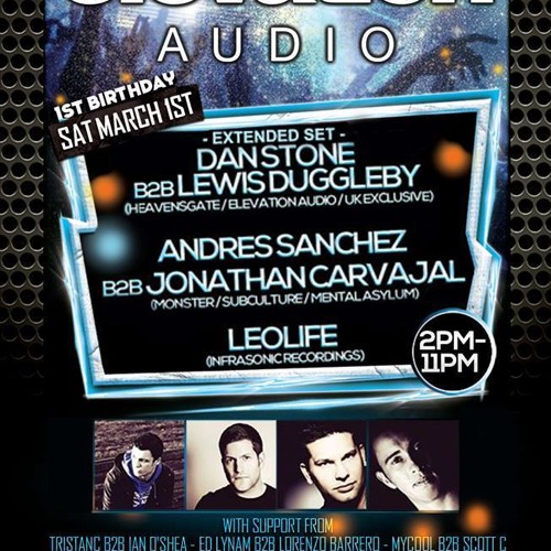 5. Andres Sanchez B2B Jonathan Carvajal Live from Elevation Audio's 1st Birthday, Club414. 01.03.14