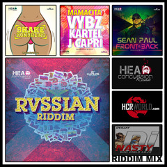RVSSIAN RIDDIM #Konshens #JCapri #VybzKartel #SeanPaul (Mixed by Di Nasty deejay)