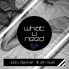Joey Dekker & Jan Buis-What U Need
