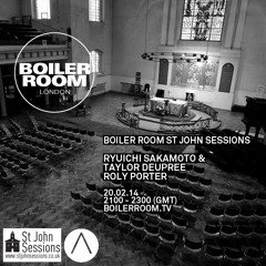Ryuichi Sakamoto & Taylor Deupree live at the Boiler Room x St John's Sessions