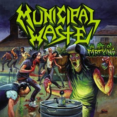 Municipal Waste - headbanger face r.i.p (bass cover)