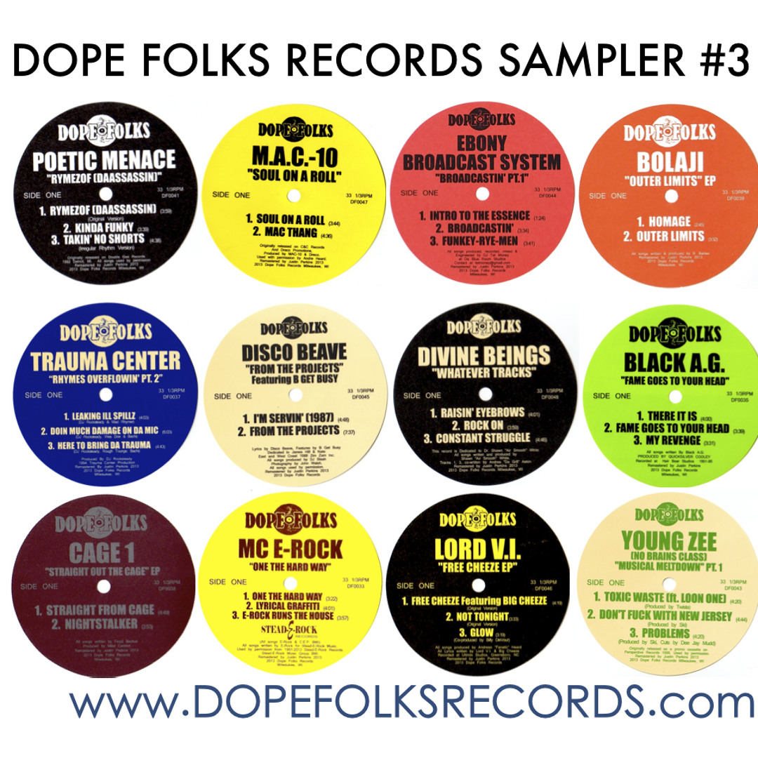 300枚限定盤 Lord Aaqil Dope Folks Dope Folks Records — LORD AAQIL 