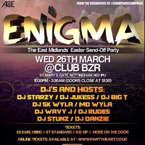 #ENIGMA - AFROBEATS & BASHMENT MIX BY @BigTWyla & @DJ_SKWYLA