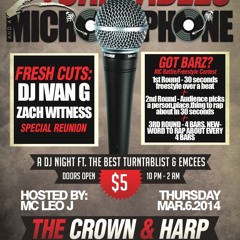 Got Barz? ~ Freestyle Competition @ The Crown And Harp (3.6.14) Dallas,Tx