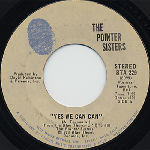 The Pointer Sisters Band "Yes, We Can Can"  SNF Instr Edit