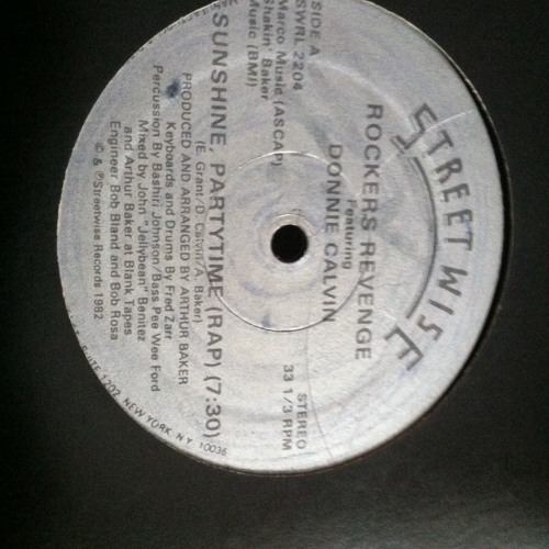 Rockers Revenge-Sunshine, Partytime