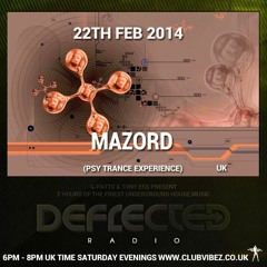 Psy Trance Mix 2014 (Mazord) Guest Mix On Deflected Radio *FREE DOWNLOAD*