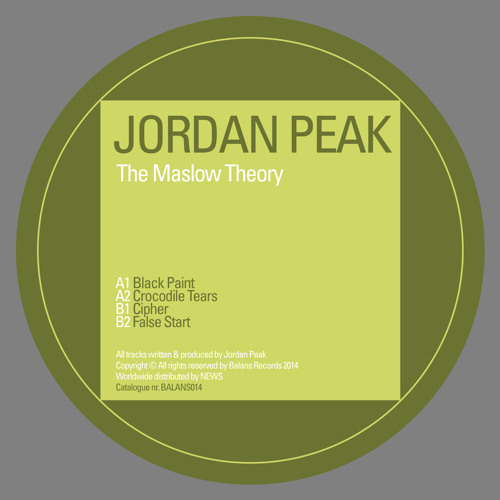 Jordan Peak - The Maslow Theory [Balans]