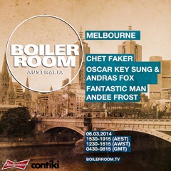 Boiler Room Melbourne Roof - Oscar Key Sung & Andras Fox