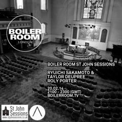 Roly Porter live in the Boiler Room x St John's Sessions