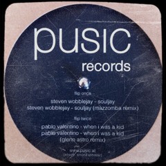 pablo valentino - when i was a kid (glenn astro remix)