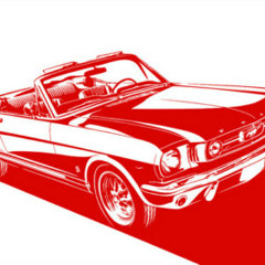 The Chick In The Crimson Convertible