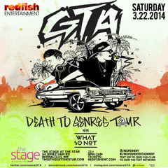 GTA "Death to Genres Tour" feat What So Not at The Stage - March 22