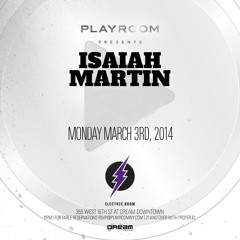 Isaiah Martin Live @Playroom NYC  VL