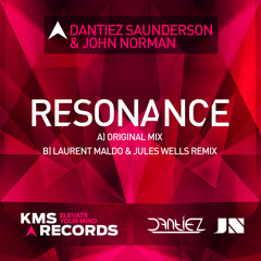 Dantiez Saunderson & John Norman - Resonance (Original Mix) [KMS Records] - PREVIEW - OUT NOW!