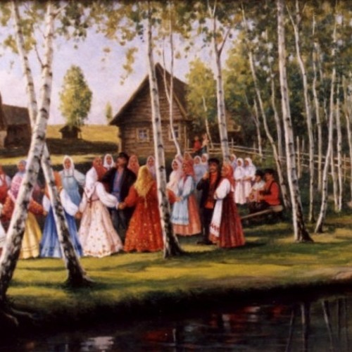 Разливалась лужговатая река - с. Балман Новосибирской области