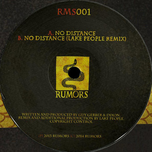 Guy Gerber & Dixon - No Distance (Lake People Remix) - Preview