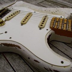 Fender CS '57 Stratocaster Aged white