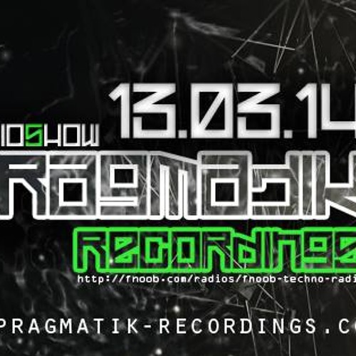 Disastar @  Pragmatik Recordings Podcast (13.03.2014)