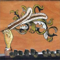 Burning bridges and breaking hearts (voice Greg Houwer, song written and played by Arcade Fire)