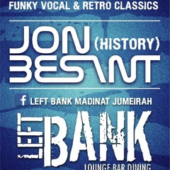 Dubai's ONLY vocal house classics night with Jon Besant