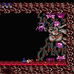 Contra (nes) - boss battle