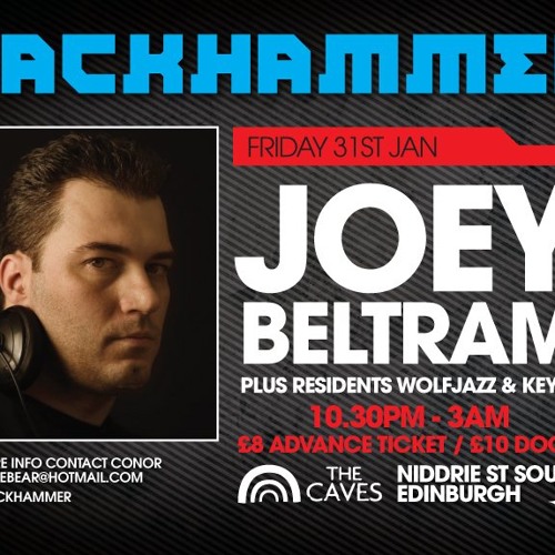 Joey Beltram @ The Caves, Edinburgh 31.01.14