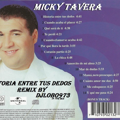 mickey taveras historia entre tus dedos