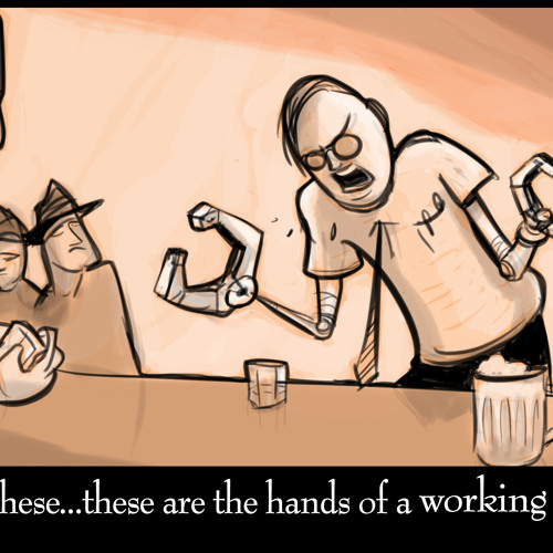 June Cleaver and the Steak Knives - Hands of a Working Man (work in progress)