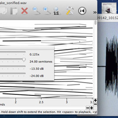 Earthquake Sonification (March 17th, 2014)