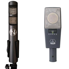 NOS Panther Ribbon Mic Shootout - 04 Rhythm C414 Far