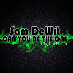 Sam DeWit - Can You Be The One (Original Mix)