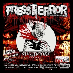 PRESSTERROR Presented-SUIZIDCORE RECORDS VOL.1#(2CDs)#-PREVIEW CD1+CD 2-(LIMITED EDITION)-30Tracks