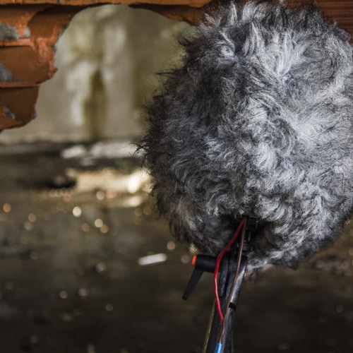 Field Recording: Porto. Rain Drops in Abandoned Fabric