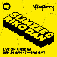 Slimzee & Riko - guest mix For Butterz (Rinse FM, 26/01/14)