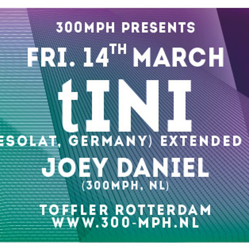 Joey Daniel Live @ 300MPH PRESENTS tINI