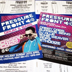 Methodize - PRESSURE FRONT Promo mix!! EASTER BANK HOLIDAY SUNDAY @ MOJO, KENT (FREE DOWNLOAD)