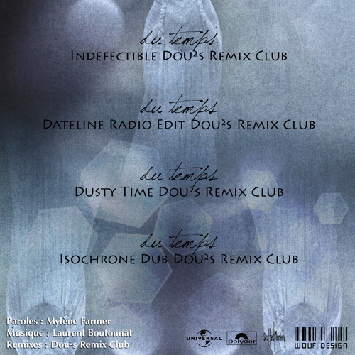 Mylene Farmer - Du Temps (Date line Radio Edit Dou²s Remix Club)