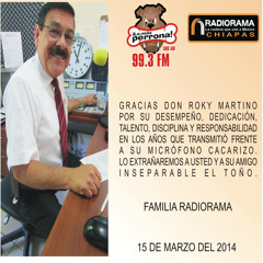 audio despedida locutor rocky martino