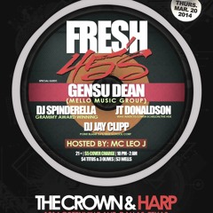 Gensu Dean // Fresh 45s// All Vinyl 45's set // Dallas,Tx (3.20.14)