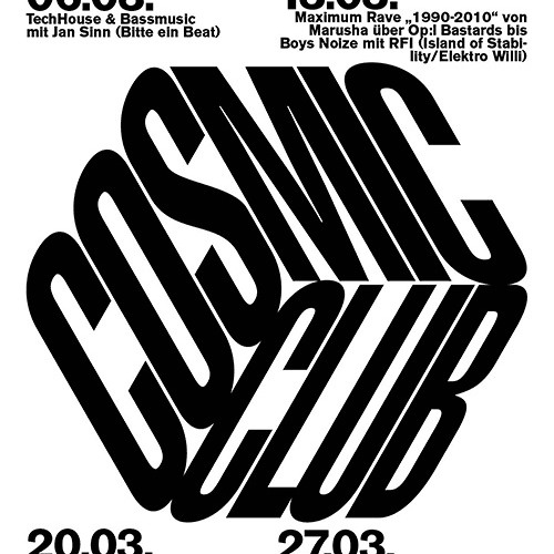 Cosmic Club - Opening 20.3.14