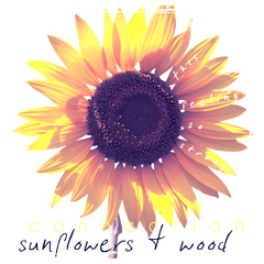 Sunflowers & Wood