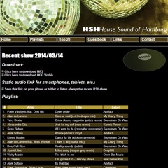 House Sound Of Hamburg - Tide Radio - Recent show 2014/03/14