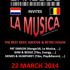 Pat Simson Set @ Barcode Invites La Musica 22 March 2014